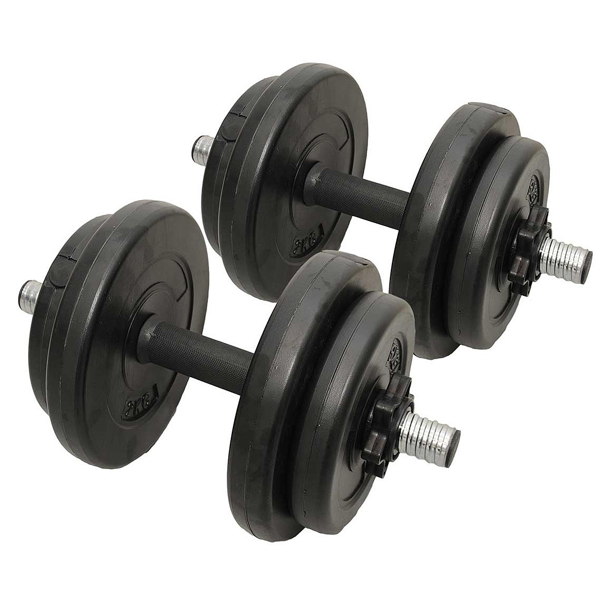 Hantlar Abilica Vinyl Dumbbell Set 2x7,5 kg